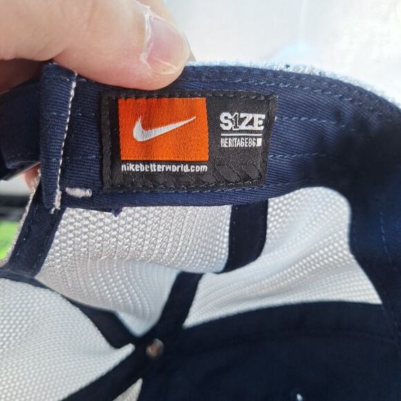 Nike Arizona Wildcats Adjustable Strapback Cap Hat Legacy86 Blue Meshback - Picture 8 of 8